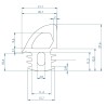 GOMA PUERTA HORNO WIESHEU 100068 B8 - E2 100858 B4 - E2  MIWE ECONO FP EC6.0604/60604
