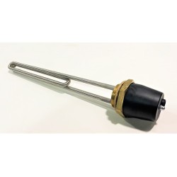 RESISTENCIA CALDERIN FERMENTADORA INMERSIÓN  1500W LONGITUD 330mm R1 1/4"