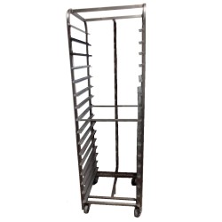 CARRO HORNO GASHOR 80x50cm ACERO INOX