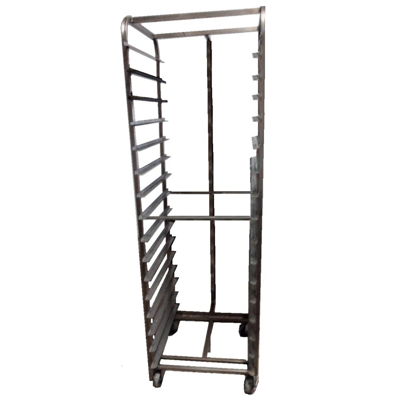 CARRO HORNO GASHOR 80x50cm ACERO INOX