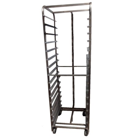 CARRO HORNO GASHOR 80x50cm ACERO INOX