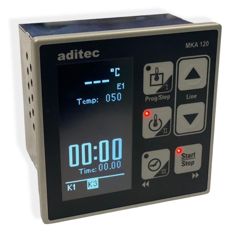MICROPROCESADOR ADITEC MKA 24VAC 120 85V-230VAC ELOMA KERNTEMPERTAURREGLER DIGITAL 336011