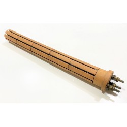 RESISTENCIA CERÁMICA 1000W HORNO FERMENTADORA PANADERIA PASTELERIA SALVA Ø30x270 230VAC