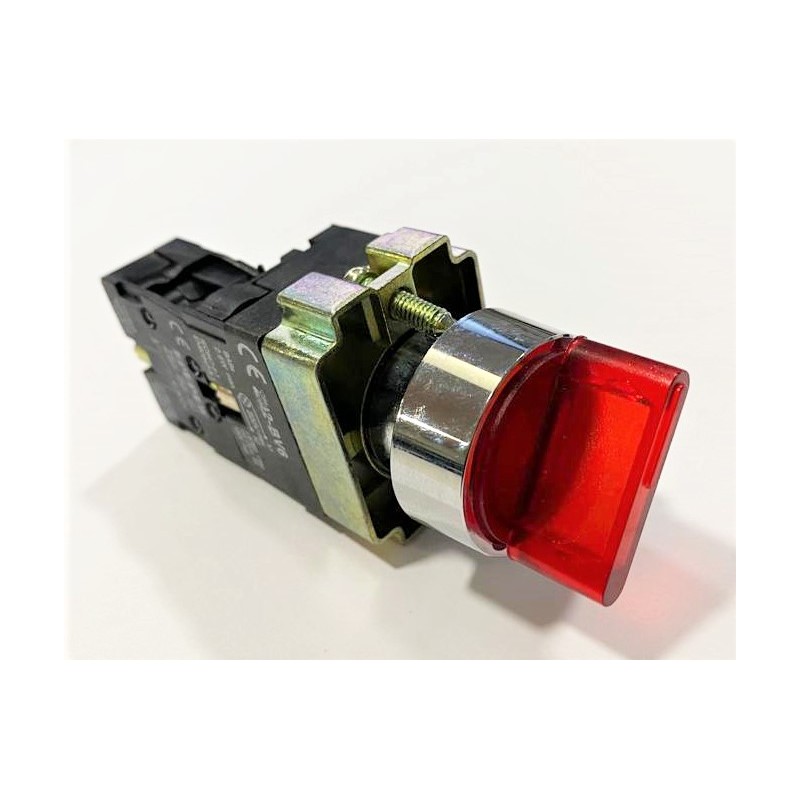 SELECTOR LUMINOSO ROJO 0-1 INTERRUPTOR PESADORA DIVISORA AMASADORA HORNO REFINADORA