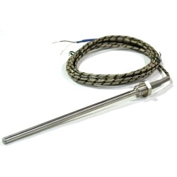 Sonda tipo J 4m, bulbo 200mm, ø 8mm con Rosca de 1/2"