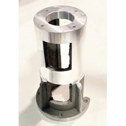 SOPORTE ALUMINIO EJE MOTRIZ PESADORA HEÑIDORA SUBAL CSM