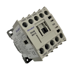 MINICONTACTOR REVALCO 12A 4P N/O 24VAC 