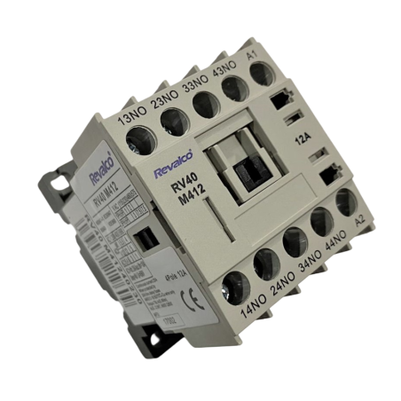 CONTACTOR CORTADORA DE PAN RUBHIMA CPP43 CAMARA REPOSO SUBAL CSM MAPANVA REVALCO 12A 4P N/O 24VAC