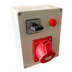CUADRO MANIOBRA PARA PEROL CON SELECTOR PARA TRES POTENCIAS