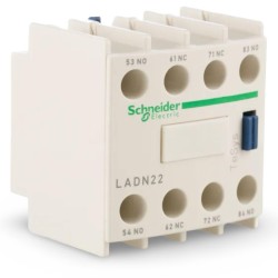 BLOQUE 4 CONTACTOS SCHNEIDER 2N/0 ; 2N/C LAND22
