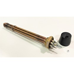 RESISTENCIA INMERSIÓN INCOLOY 3000W 230/380VAC ROSCA 1 1/4"