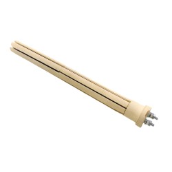 RESISTENCIA CERÁMICA Ø38x300mm 230VAC 1500W CÁMARA INFRISA
