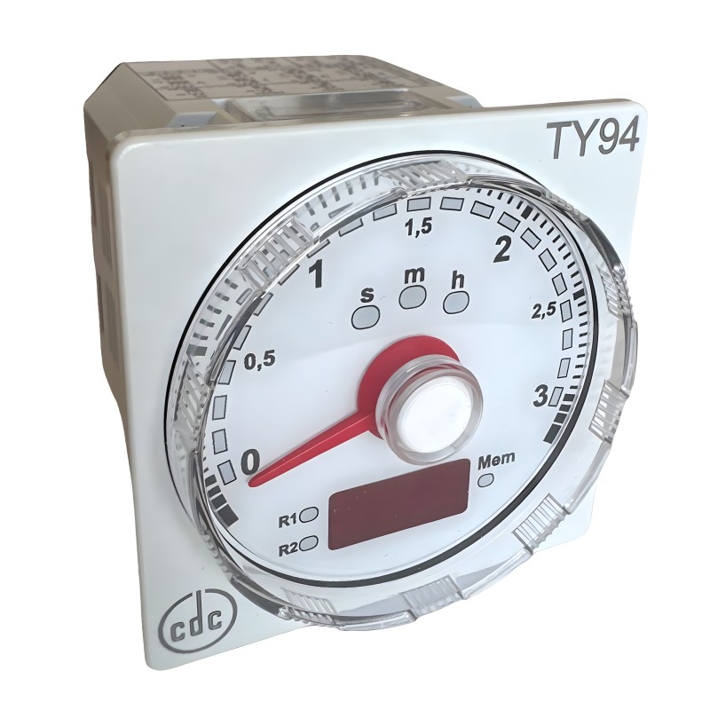 TEMPORIZADOR CDC TY94/166 B.3 24VAC/DC 30s/3m/30m/3h CDC TY92/162 MIXER S.R.L IBT.EVO 50 BRACCIA TUFFANTI 400 AÑO 2022 ASM 130 E