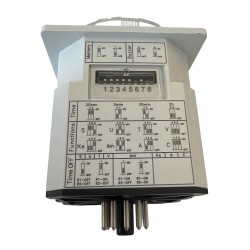 TEMPORIZADOR CDC TY94/166 B.3 24VAC/DC 30s/3m/30m/3h CDC TY92/162 MIXER S.R.L IBT.EVO 50 BRACCIA TUFFANTI 400 AÑO 2022 ASM 130 E