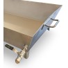 RECIPIENTE INOXIDABLE CUADRADO FREIDORA 40x40x28cm