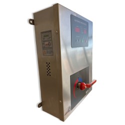 CUENTA LITROS MODELO 50 INOX MEZCLADOR AGUA MANUAL DOSIFICADOR DE AGUA PARA PANADERIA Y PASTELERIA