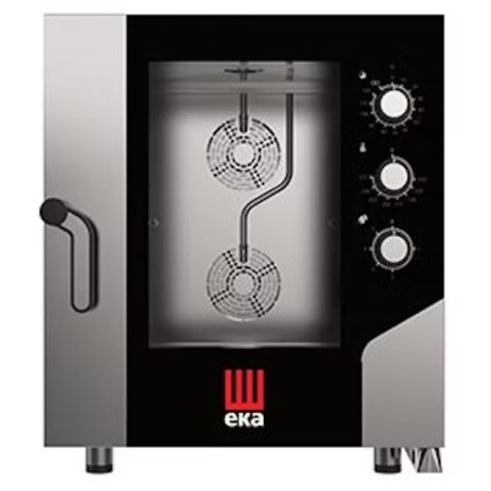 HORNO EKA MKF 616 GS GAS 6 BANDEJAS CON HUMIFICADOR