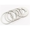 KIT RETENCIÓN PISTÓN PESADORA SUBAL CSM MAPANVA CIBERPAN SALVA Ø135x7mm BLANCO