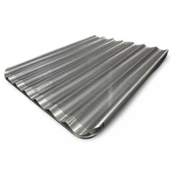 Bandeja aluminio acanalada 70x45cm  horno Revent Begesa Salva Bertam Mondial Forni Real Forni Saturnino de la Oliva UNOX DOBRA R