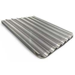 Bandeja aluminio acanalada 75X50cm  horno Revent Begesa Salva Bertam Mondial Forni Real Forni Saturnino de la Oliva UNOX DOBRA R