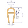 GOMA PUERTA HORNO EUROFOURS