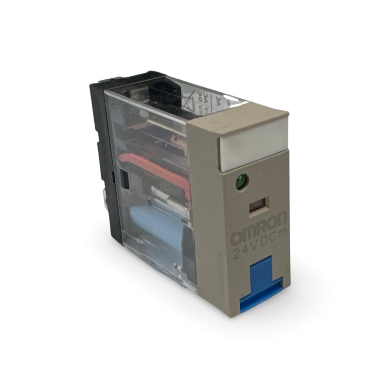 OMRON G2R-1-SNI RELE POTENCIA 24VDC 24VAC 240VAC CON PULSADOR DE PRUEBA