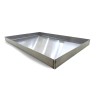 BANDEJA ALUMINIO 4 BORDES PARA PANADERIA Y PASTELERIA BANDEJA PARA BIZCOCHOS