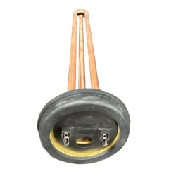 RESISTENCIA DE INMERSIÓN 2000W ROSCA 1 1/4" CALDERIN FERMENTADORA LONGITUD 280mm CON ALOJAMIENTO SONDA + TAPA