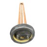 RESISTENCIA DE INMERSIÓN 2000W ROSCA 1 1/4" CALDERIN FERMENTADORA LONGITUD 280mm CON ALOJAMIENTO SONDA + TAPA