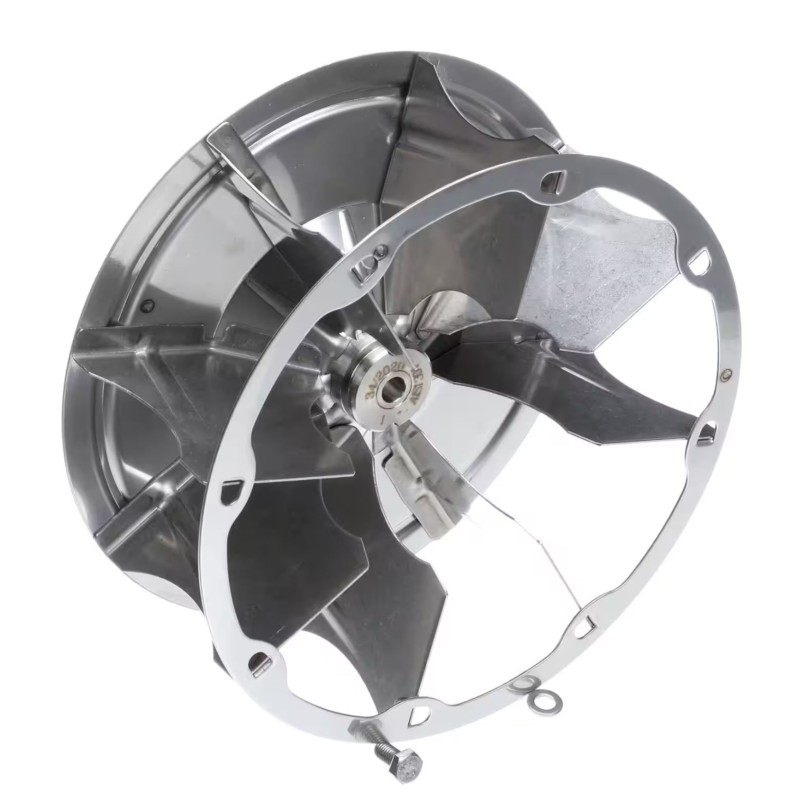 KVN1184A TURBINA MOTOR HORNO UNOX XEVC-1021-GPR XEVC-0511-E1R-0.D03 Ø195MM E: 80MM 8 ASPAS