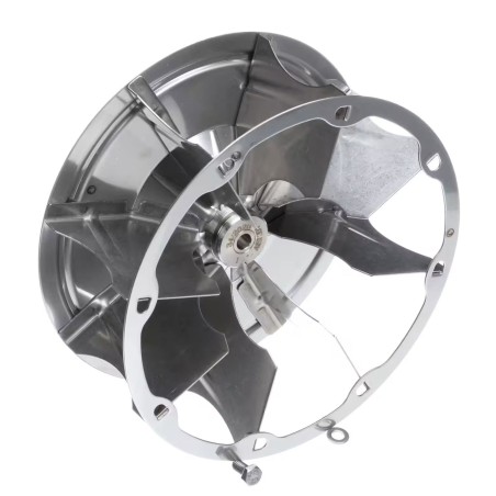 KVN1184A TURBINA MOTOR HORNO UNOX XEVC-1021-GPR XEVC-0511-E1R-0.D03 Ø195MM E: 80MM 8 ASPAS