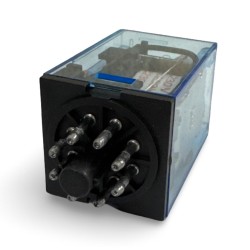 RELE DE POTENCIA 230VAC 2 CONTACTOS 10A CONEXION 8 PIN HORNO DOBRA 611