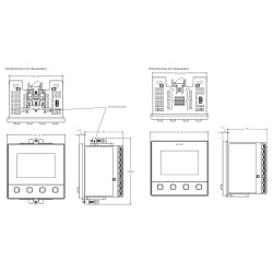 CONTROLADOR TEMPERATURA DIGITAL BRAINDCHILD C72 ASCON TLK72 LCR TERMOSTATO HORNO PANADERIA PASTELERIA HORNO REVENT BEGESA BALART