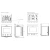 CONTROLADOR TEMPERATURA DIGITAL BRAINDCHILD C72 ASCON TLK72 LCR TERMOSTATO HORNO PANADERIA PASTELERIA HORNO REVENT BEGESA BALART