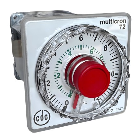 TEMPORIZADOR MULTICRON 1800/726 B12 ESCALA 0 A 12 m/s/h 230Vac
