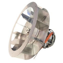 VENTOLA VENETA GIRANTI TURBINA PARA MOTOR PARA HORNO SALVA KWIK-CO B11 MODELO KX-9G+H/00 DOBRA SERIE T. 611 GAS LGB MFR80H40-VA 