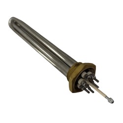 RESISTENCIA INMERSION 1500W 230/400Vac L=300 INOX R1 1/4"