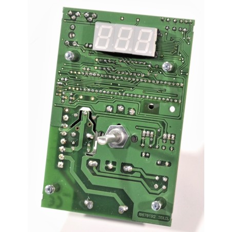 TARJETA CONTROL DE TEMPERATURA HORNOS DOBRA TURBO 611 GAS ; TURBO 1011 GAS CR3 CR4 FR3 FR4 BRADO P