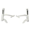 BISAGRAS PUERTA HORNO UNOX F030 XF035 XF036 XF065  SALVA LC-4 RMG STAR 2 ANTERIOR AL AÑO 2014 INOX-MAXI 937 C,45 ST-2 CR0065 733